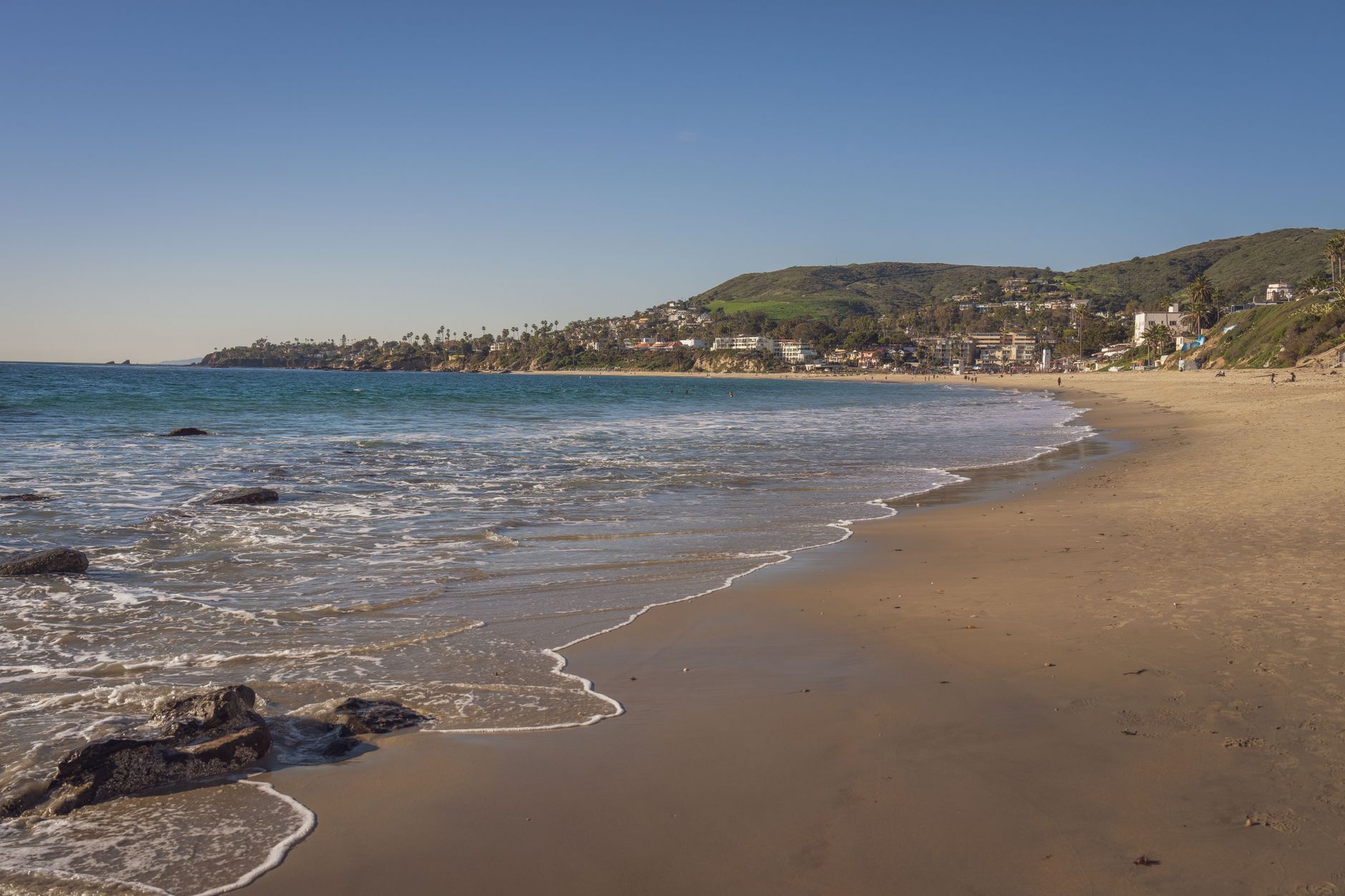 Local SEO in Laguna Beach, CA near Downtown Laguna & Forest Avenue | OCWebPros. A picturesque view of Laguna Beach with clear