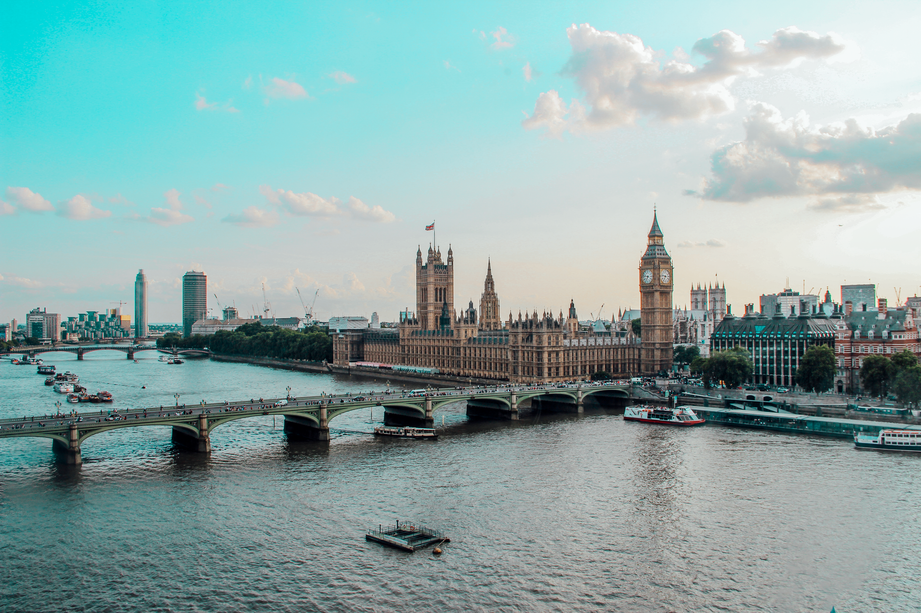 Local SEO in Westminster, CA near Westminster Boulevard | OCWebPros. Captivating aerial view of Westminster Palace, Big Ben, 