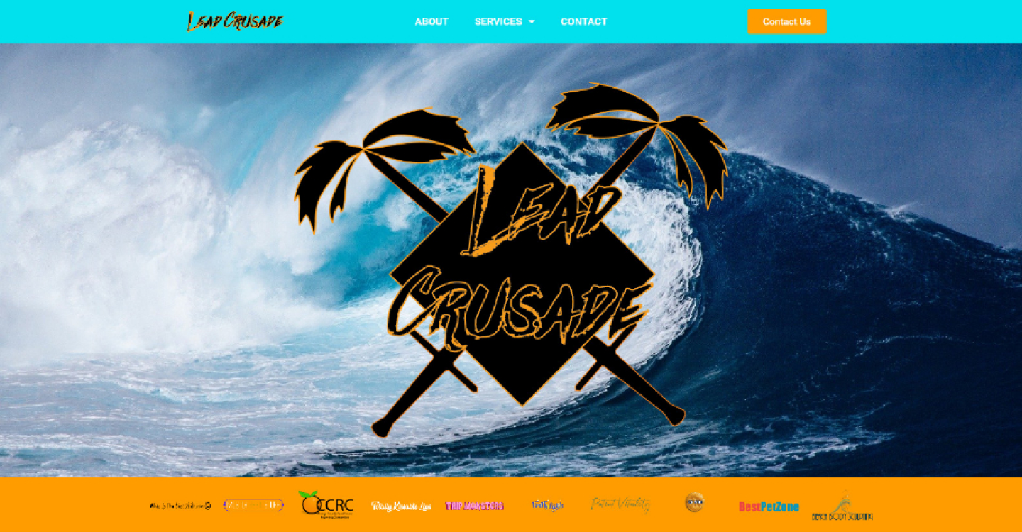 Lead Crusade site preview